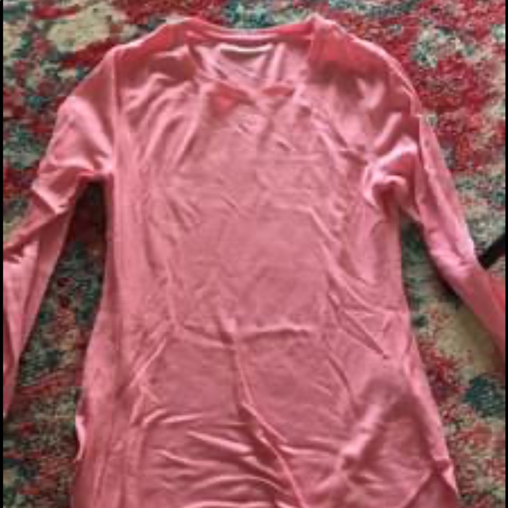 Old Navy Pink Long Sleeved T Shirt